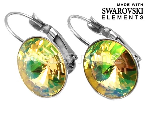 Náušnice Swarovski Elements RED8045